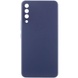 Чехол Silicone Cover Lakshmi Full Camera (AAA) для Samsung Galaxy A50 (A505F) / A50s / A30s Темно-синий / Midnight blue