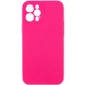 Чохол Silicone Case Full Camera Protective (AA) NO LOGO для Apple iPhone 12 Pro (6.1"), Рожевий / Barbie pink