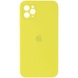 Чохол Silicone Case Square Full Camera Protective (AA) для Apple iPhone 11 Pro Max (6.5 "), Жовтий / Bright Yellow