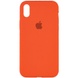 Чехол Silicone Case Full Protective (AA) для Apple iPhone X (5.8") / XS (5.8") Оранжевый / Kumquat