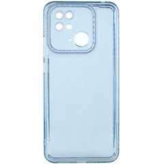 Чохол TPU Starfall Clear для Xiaomi Redmi 10C, Блакитний