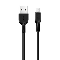 Дата кабель Hoco X20 Flash Micro USB Cable (1m) Черный
