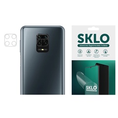 Защитная гидрогелевая пленка SKLO (на камеру) 4шт. для Xiaomi Redmi Note 10 Pro Прозрачный