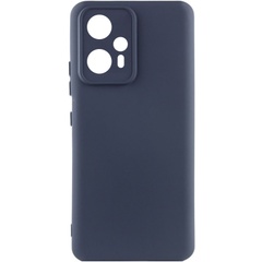 Чехол Silicone Cover Lakshmi Full Camera (A) для Xiaomi Poco F5 Синий / Midnight Blue