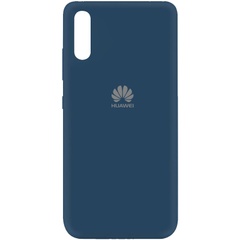 Чехол Silicone Cover My Color Full Protective (A) для Huawei Y8p (2020) / P Smart S Синий / Navy blue
