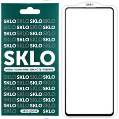 Захисне скло SKLO 5D для Xiaomi Poco F5 Pro / Redmi K60 / K60 Pro, Черный / Белая подложка