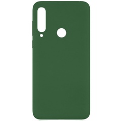 Чехол Silicone Cover Full without Logo (A) для Huawei Y6p Зеленый / Dark green