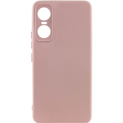 Чехол Silicone Cover Lakshmi Full Camera (A) для Tecno Pop 6 Pro Розовый / Pink Sand