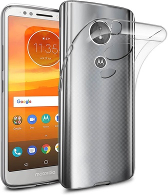 TPU чехол Epic Transparent 1,0mm для Motorola Moto E5 / G6 Play Бесцветный (прозрачный)