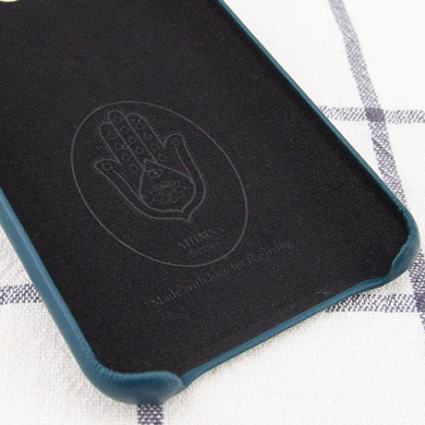 Кожаный чехол AHIMSA PU Leather Case Logo (A) для Apple iPhone 11 Pro (5.8") Зеленый