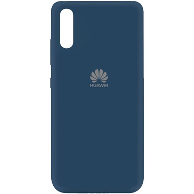 Чохол Silicone Cover My Color Full Protective (A) для Huawei Y8p (2020) / P Smart S, Синій / Navy Blue