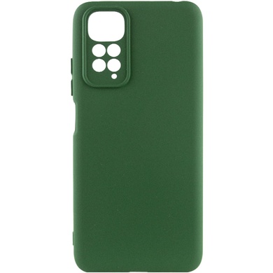 Чохол Silicone Cover Lakshmi Full Camera (A) для Xiaomi Redmi Note 11 (Global) / Note 11S, Салатовый / Neon green