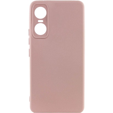 Чехол Silicone Cover Lakshmi Full Camera (A) для Tecno Pop 6 Pro Розовый / Pink Sand