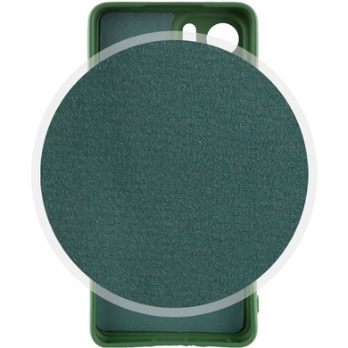 Чохол Silicone Cover Lakshmi Full Camera (A) для Motorola Edge 40, Зелений / Dark Green