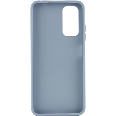 TPU чехол Bonbon Metal Style для Xiaomi Redmi Note 11 (Global) / Note 11S Голубой / Mist blue