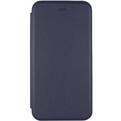 Кожаный чехол (книжка) Classy для Samsung Galaxy A10s Темно-синий
