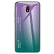 TPU+Glass чехол Gradient HELLO для Xiaomi Redmi 8a Фиолетовый