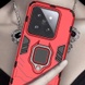 Удароміцний чохол Transformer Ring for Magnet для Xiaomi 14 Pro, Червоний / Dante Red