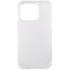 TPU чехол GETMAN Ease logo усиленные углы для Apple iPhone 14 Pro Max (6.7") Бесцветный (прозрачный)