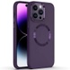 TPU чехол Bonbon Metal Style with MagSafe для Apple iPhone 15 Pro (6.1") Фиолетовый / Dark Purple