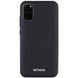 Чохол Silicone Cover GETMAN for Magnet для Samsung Galaxy S20+, Чорний / Black