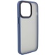 TPU+PC чохол Metal Buttons для Apple iPhone 14 (6.1"), Синій