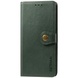 Шкіряний чохол книжка GETMAN Gallant (PU) для Samsung Galaxy A52 4G / A52 5G / A52s, Зелений