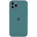 Чохол Silicone Case Full Camera Protective (AA) для Apple iPhone 11 Pro Max (6.5"), Зелений / Pine green