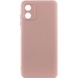 Чохол Silicone Cover Lakshmi Full Camera (A) для Motorola Moto G04, Рожевий / Pink Sand
