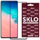 Захисне скло SKLO 3D (full glue) для Samsung Galaxy S10 Lite, Чорний