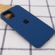 Чохол Silicone Case Full Protective (AA) для Apple iPhone 13 Pro Max (6.7 "), Синій / Navy Blue