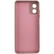 Чохол Silicone Cover Lakshmi Full Camera (A) для Motorola Moto G04, Рожевий / Pink Sand