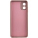 Чехол Silicone Cover Lakshmi Full Camera (A) для Motorola Moto G04 Розовый / Pink Sand