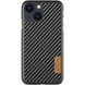 Карбоновая накладка G-Case Dark series для Apple iPhone 13 mini (5.4") Черный