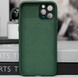 Чехол TPU+Glass Sapphire Midnight with MagSafe для Apple iPhone 15 Pro (6.1") Зеленый / Forest green
