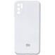 Чехол Silicone Cover Full Camera (AA) для Xiaomi Redmi Note 10 5G / Poco M3 Pro Белый / White