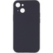 Чохол Silicone Case Full Camera Protective (AA) NO LOGO для Apple iPhone 15 Plus (6.7"), Серый / Dark Gray