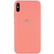 Чехол Silicone Cover Full Protective (AA) для Xiaomi Redmi 9A Розовый / Peach
