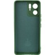 Чехол Silicone Cover Lakshmi Full Camera (A) для Motorola Edge 40 Зеленый / Dark green