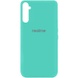 Чехол Silicone Cover My Color Full Protective (A) для Realme 6 Pro Бирюзовый / Ocean Blue
