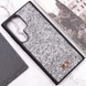 TPU чехол Bling World Rock Diamond для Samsung Galaxy S23 Ultra Серебряный