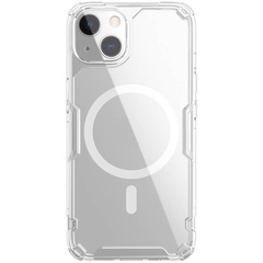 TPU чехол Nillkin Nature Pro Magnetic для Apple iPhone 14 Plus (6.7") Бесцветный (прозрачный)