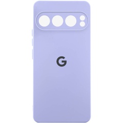 Чехол Silicone Cover Lakshmi Full Camera (AAA) with Logo для Google Pixel 9 Pro Сиреневый / Dasheen