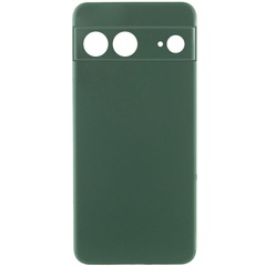 Чохол Silicone Cover Lakshmi Full Camera (AAA) для Google Pixel 7, Зелений / Cyprus Green