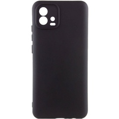 Чехол Silicone Cover Lakshmi Full Camera (A) для Motorola Moto G72 Черный / Black