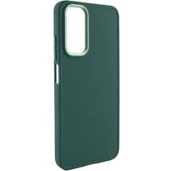 TPU чехол Bonbon Metal Style для Samsung Galaxy A05s Зеленый / Army green