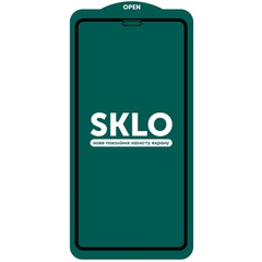 Захисне скло SKLO 5D (тех.пак) для Apple iPhone 12 Pro Max (6.7"), Чорний
