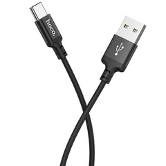 Дата кабель Hoco X14 Times Speed USB to Type-C (1m) Черный