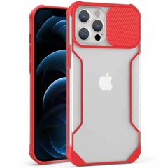 Чохол Camshield matte Ease TPU зі шторкою для Apple iPhone 11 Pro Max (6.5 "), Червоний