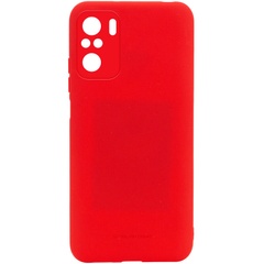 TPU чехол Molan Cano Smooth для Xiaomi Redmi K40 / K40 Pro / K40 Pro+ / Poco F3 / Mi 11i Красный